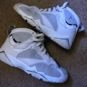 Jordan 7 retro pure platinum size 4y